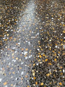 Concrete floor after polishing in a commercial space displayed in our Concrete Polishing Gallery